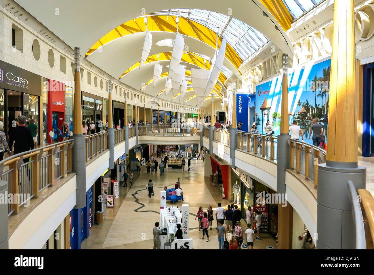 Bluewater Shopping Centre Kent Retail Outlet Stock Photo