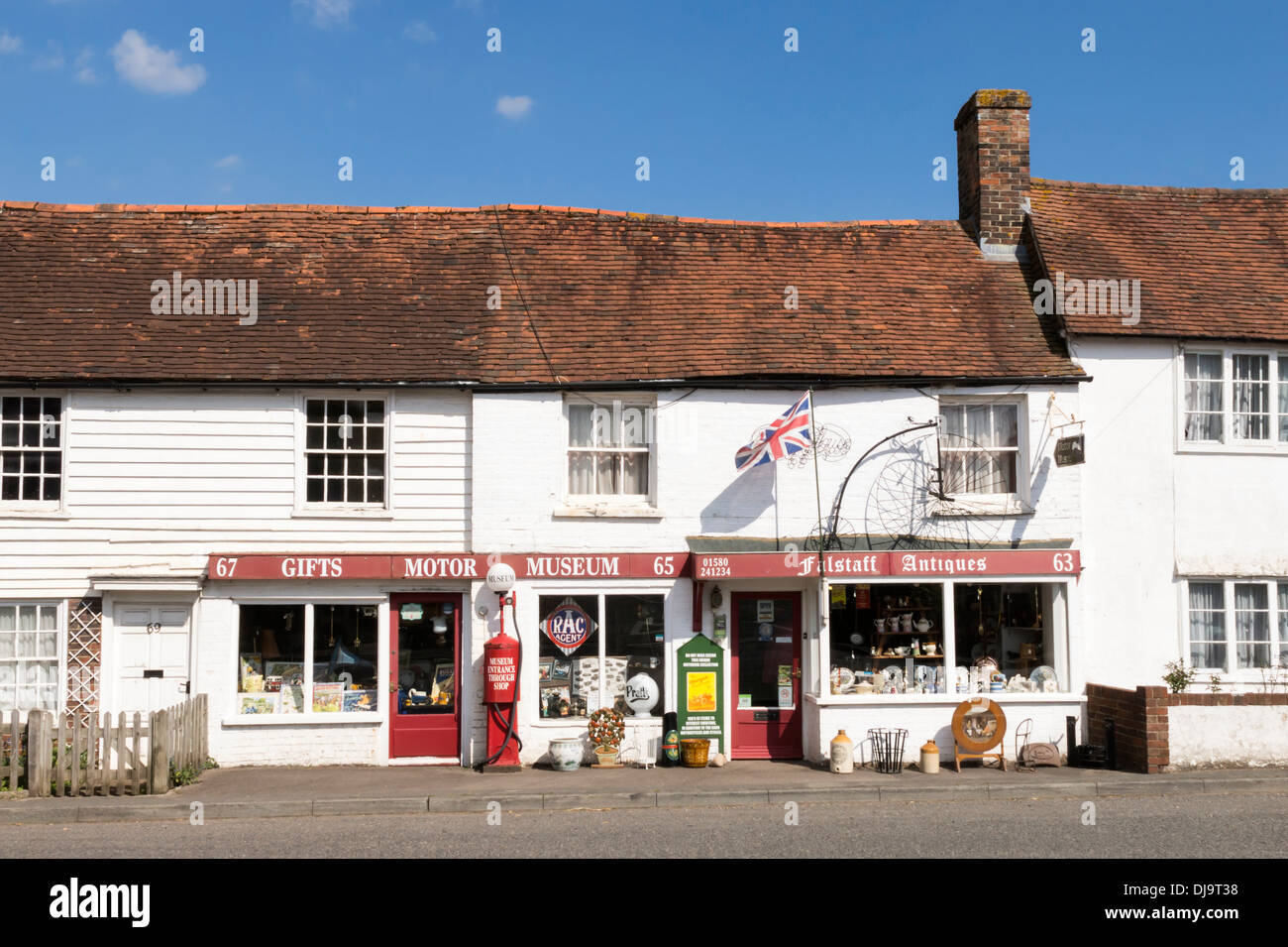 Rolvenden Picturesque Village Kent Stock Photo Alamy