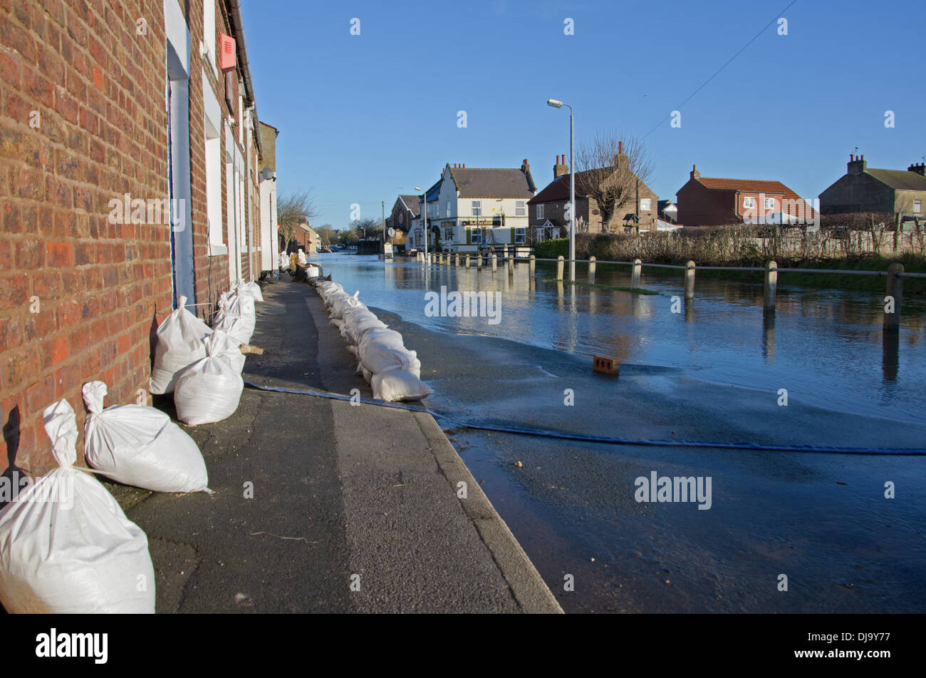 Burton Fleming East Yorkshire UK Stock Photo Alamy