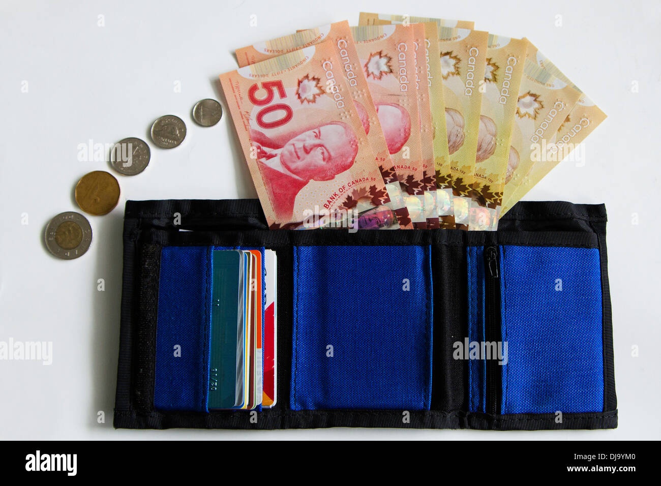 Canadian money hi-res stock photography and images - Alamy