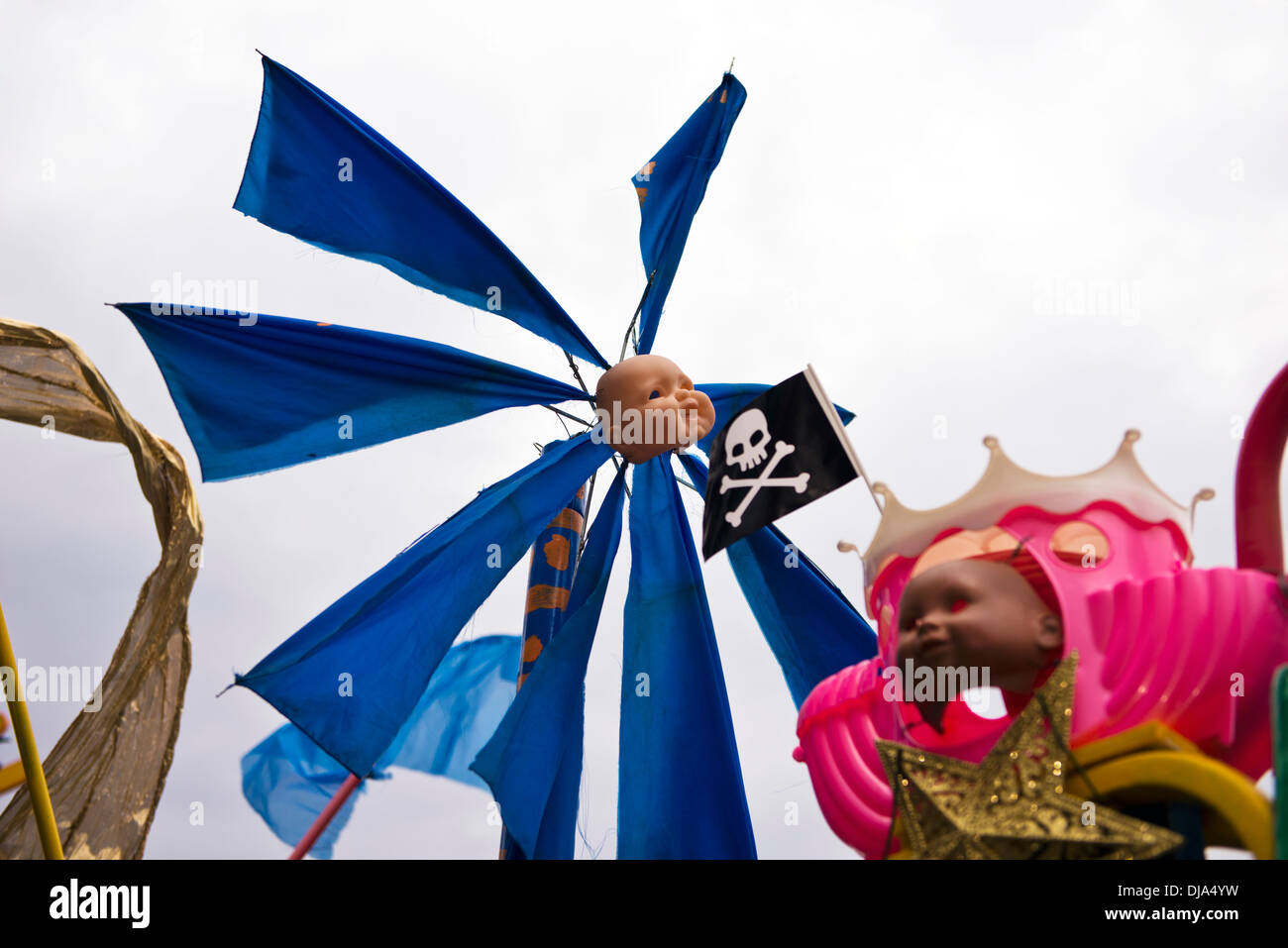 Artwork on display at The Leaf Festival (Lake Eden Arts Festival