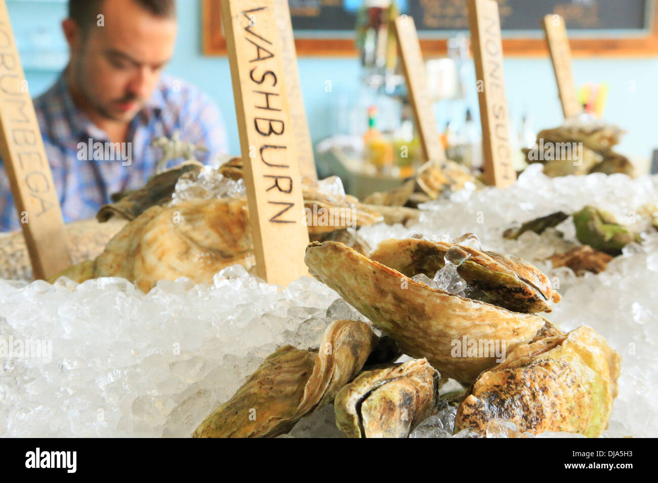 Eventide Restaurant, Portland, Maine, USA Stock Photo - Alamy