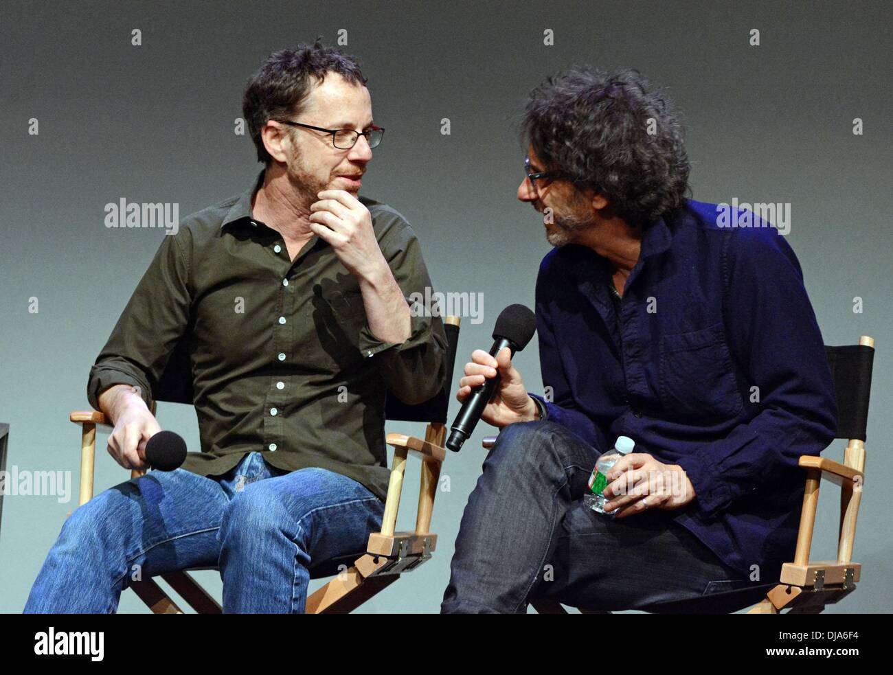 New York, NY, USA. 25th Nov, 2013. Ethan Coen, Joel Coen at in-store