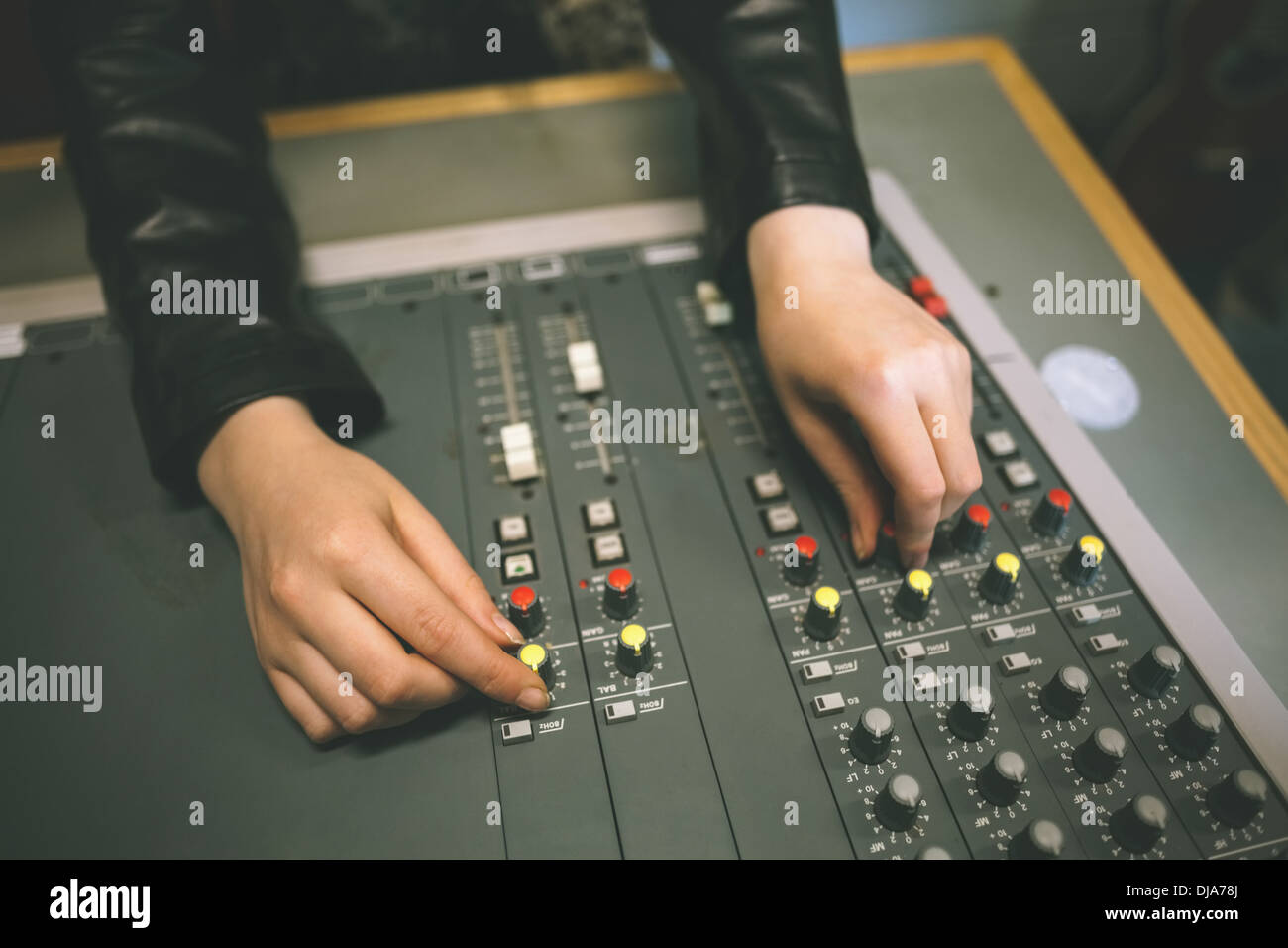 Turn Volume Hand Turning up the volume hi-res stock photography and images - Alamy