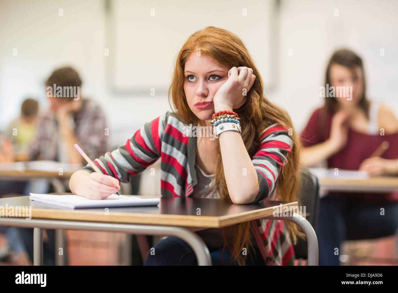 Bored student classroom hi-res stock photography and images - Alamy