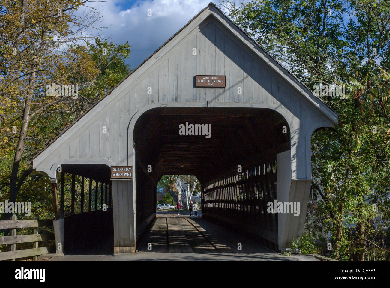 Woodstock Middle Bridge Stock Photo - Alamy