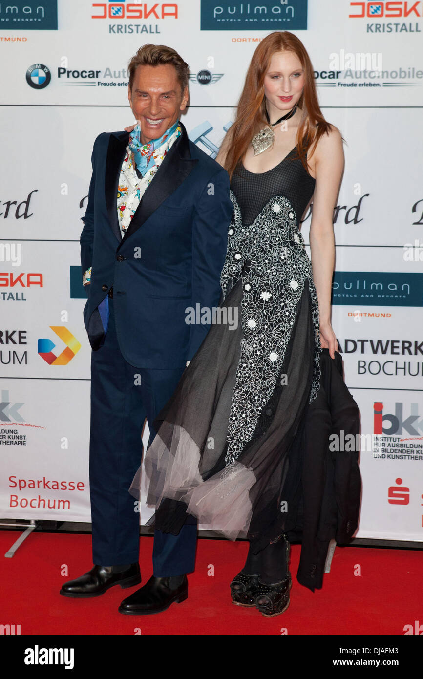 Wolfgang Joop, Sarah Sperling attending Der Steiger Award 2012 at  Jahrhunderthalle - Roter Teppich. Bochum, Germany - 17.03.2012 Stock Photo  - Alamy