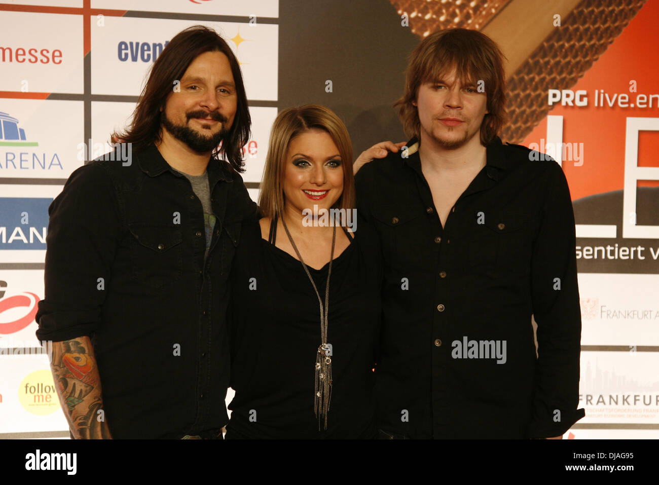 Ewig ( Jeanette Biedermann) attending 7th annual PRG LEA Live Entertainment Award at Festhalle. Frankfurt, Germany - 20.03.2012 Stock Photo