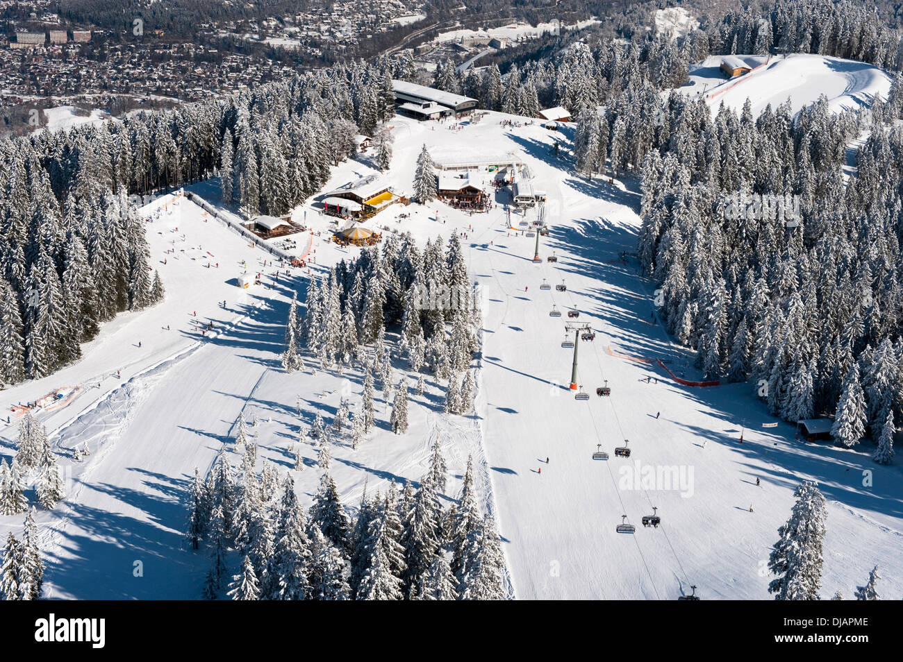Ski area hausberg hi-res stock photography and images - Alamy