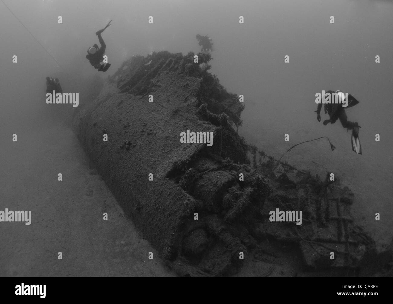 Submarine wreckage. The Italian submarine Scirè was an Italian Stock