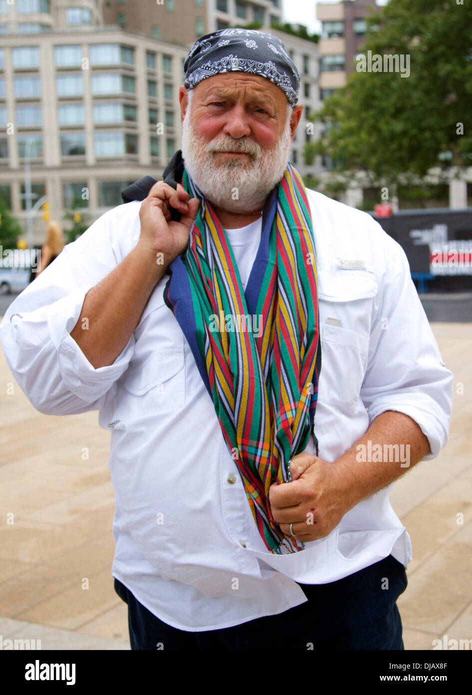 Bruce weber at the lincoln center during mercedes benz new york fashion