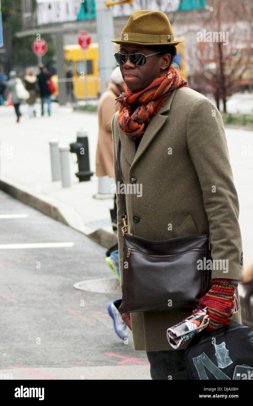 J. Alexander at the Lincoln Center during Mercedes-Benz New York ...