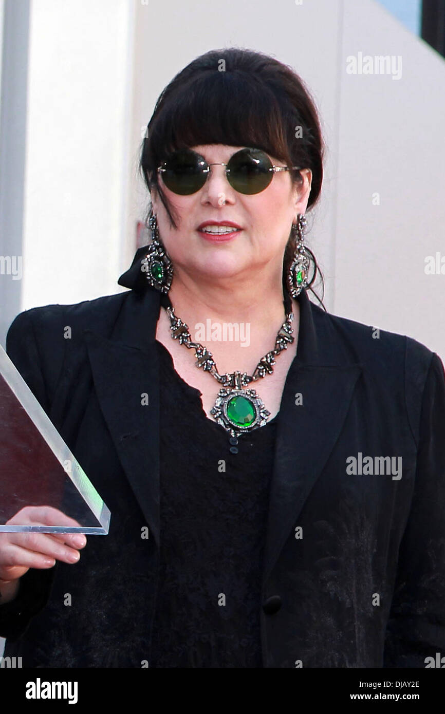 Ann Wilson, Heart is honored with a Hollywood Star on the Hollywood