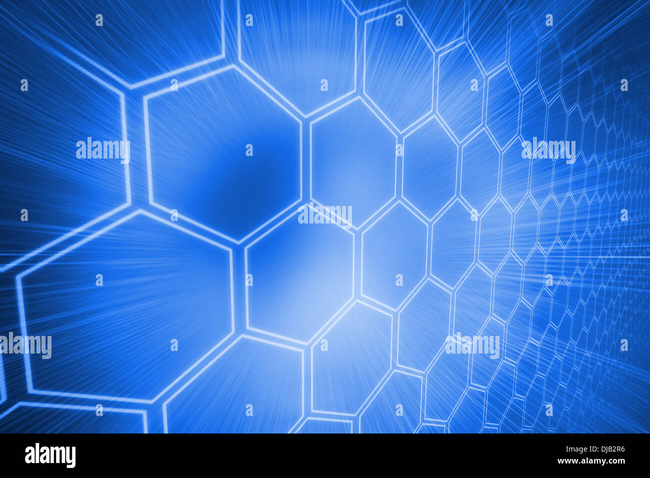 Background with shiny hexagons Stock Photo - Alamy