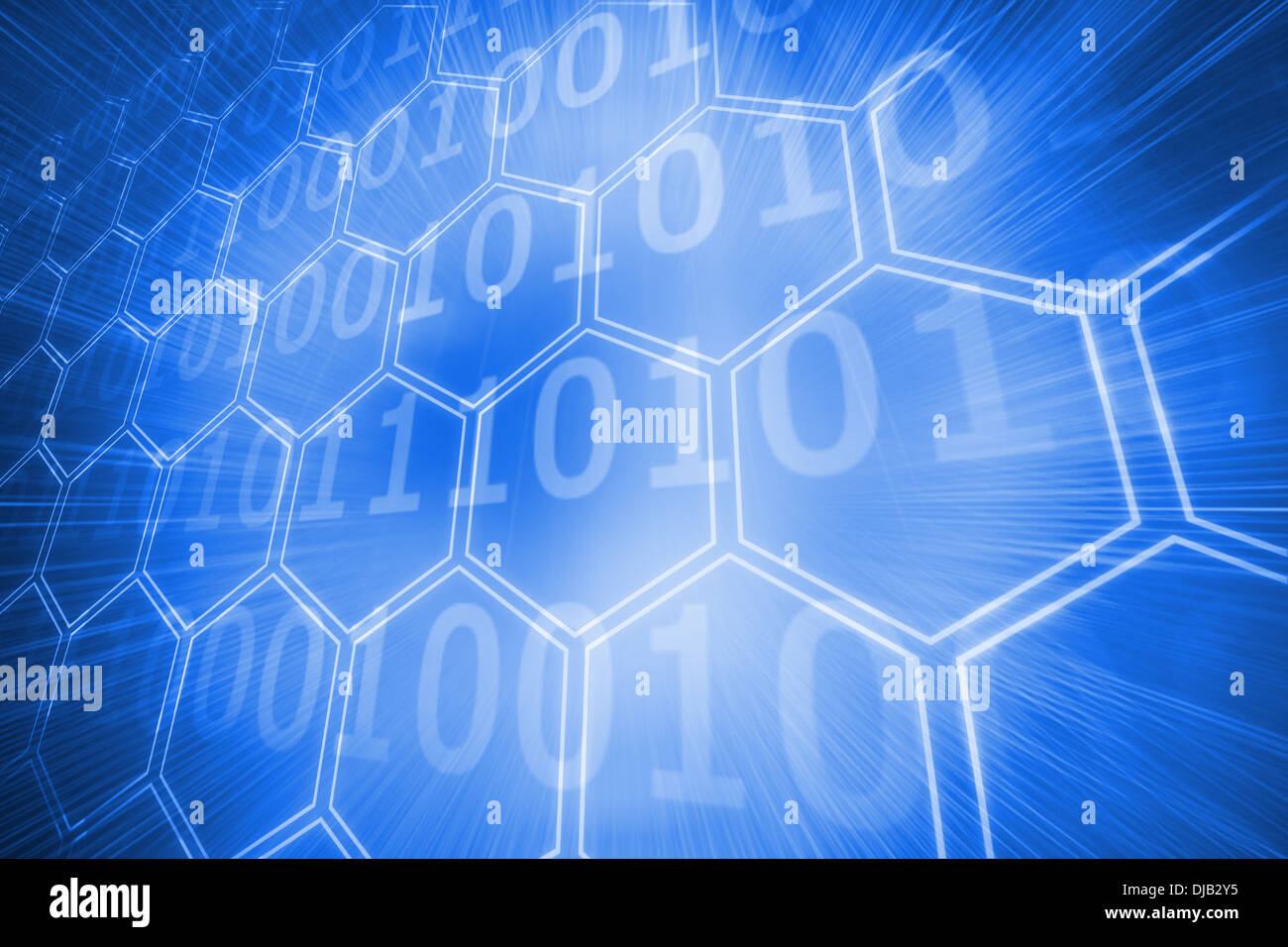 Background with shiny hexagons Stock Photo - Alamy