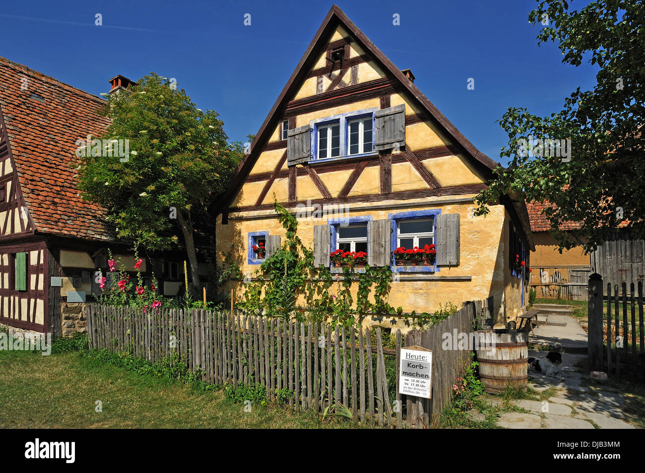 Hackerhaus Building Originally From Ergersheim Built In 1706