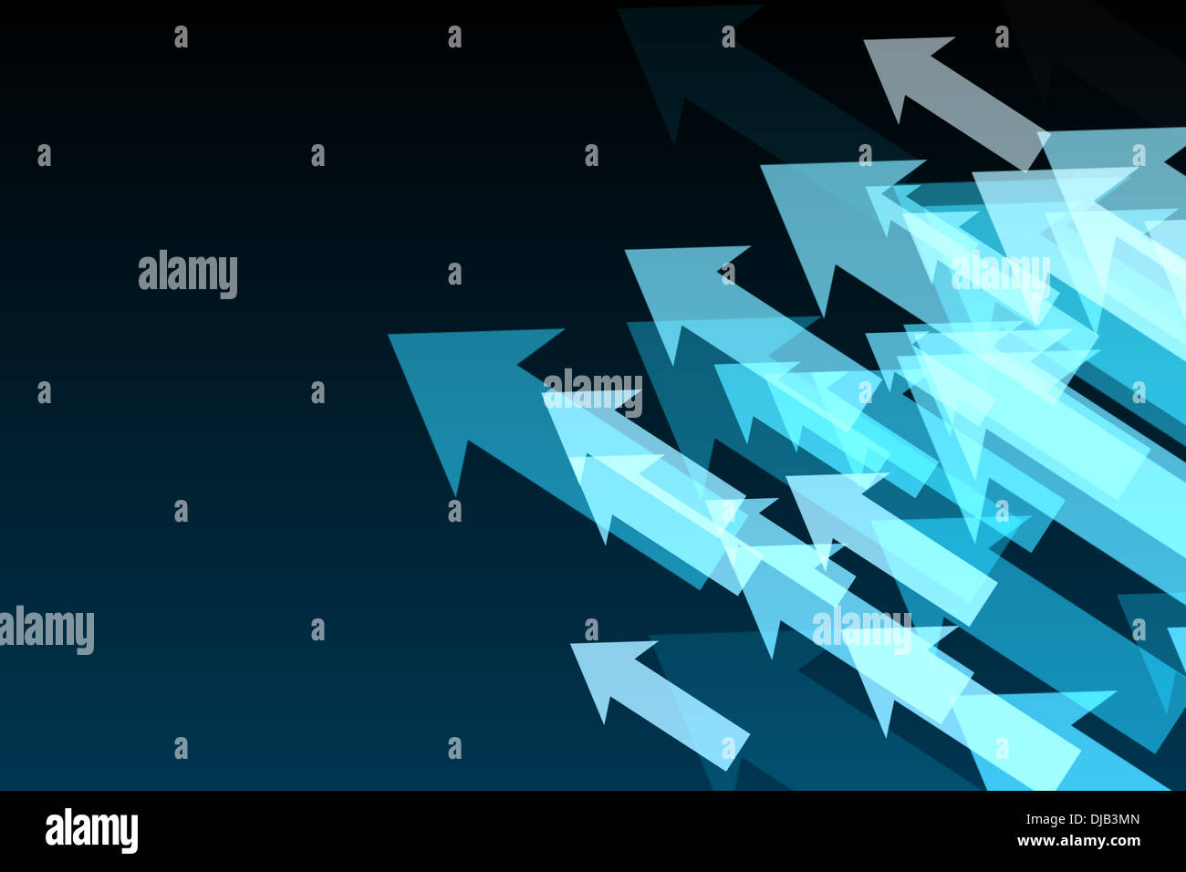 Arrows background with black hi-res stock photography and images - Alamy