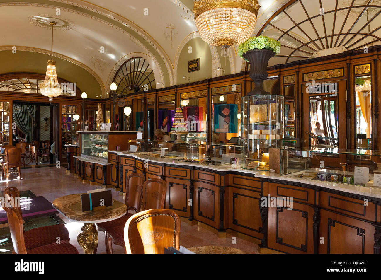 Café Gerbeaud, Budapest, Hungary Stock Photo