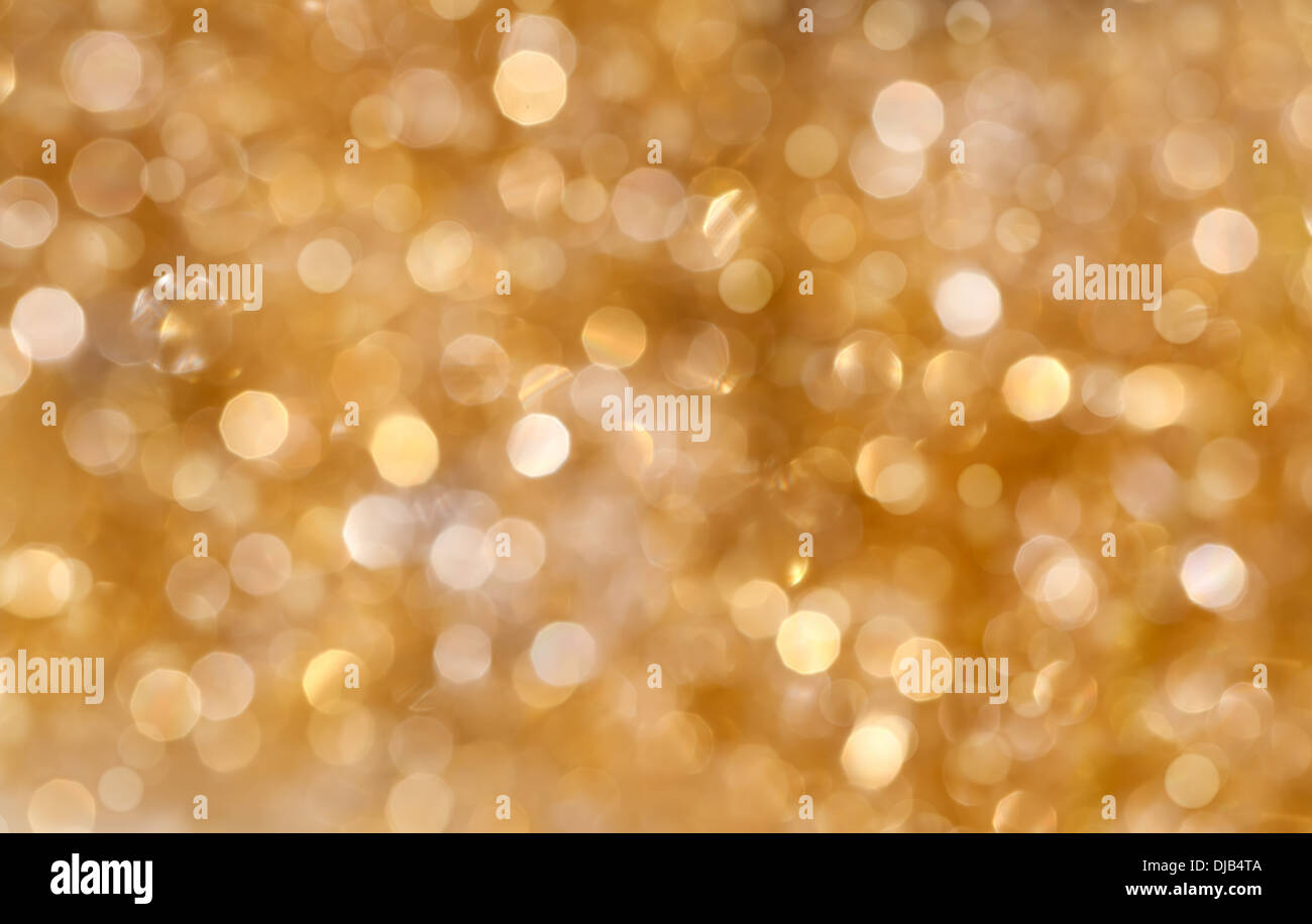 Festive background. Christmas and New Year feast bokeh background with copyspace Stock Photo