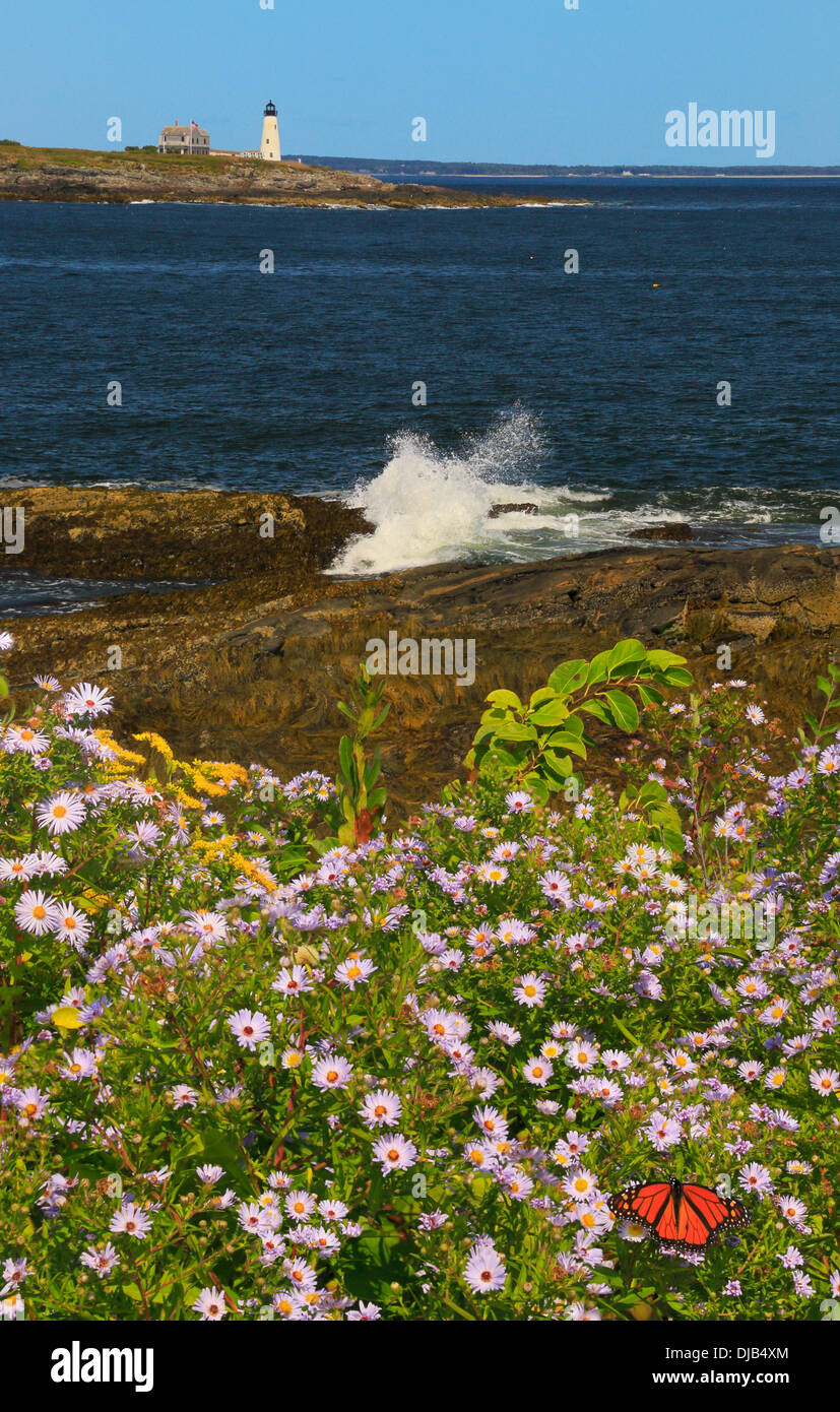 East Point Sanctuary, Wood Island Lighthouse, Biddeford Pool, Maine