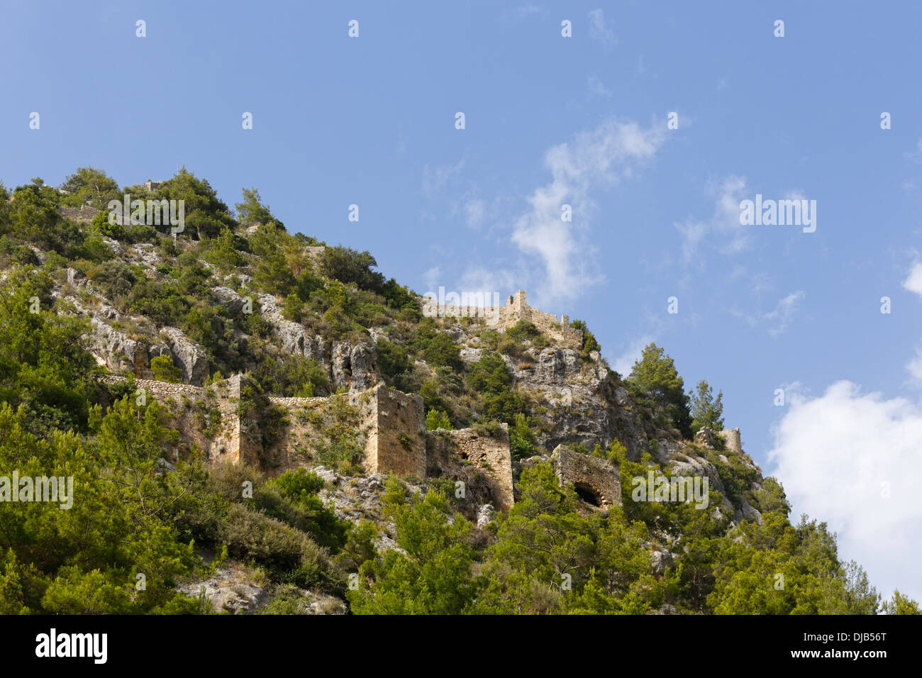 Alara Castle, Alanya, Antalya Province, Turkey Stock Photo