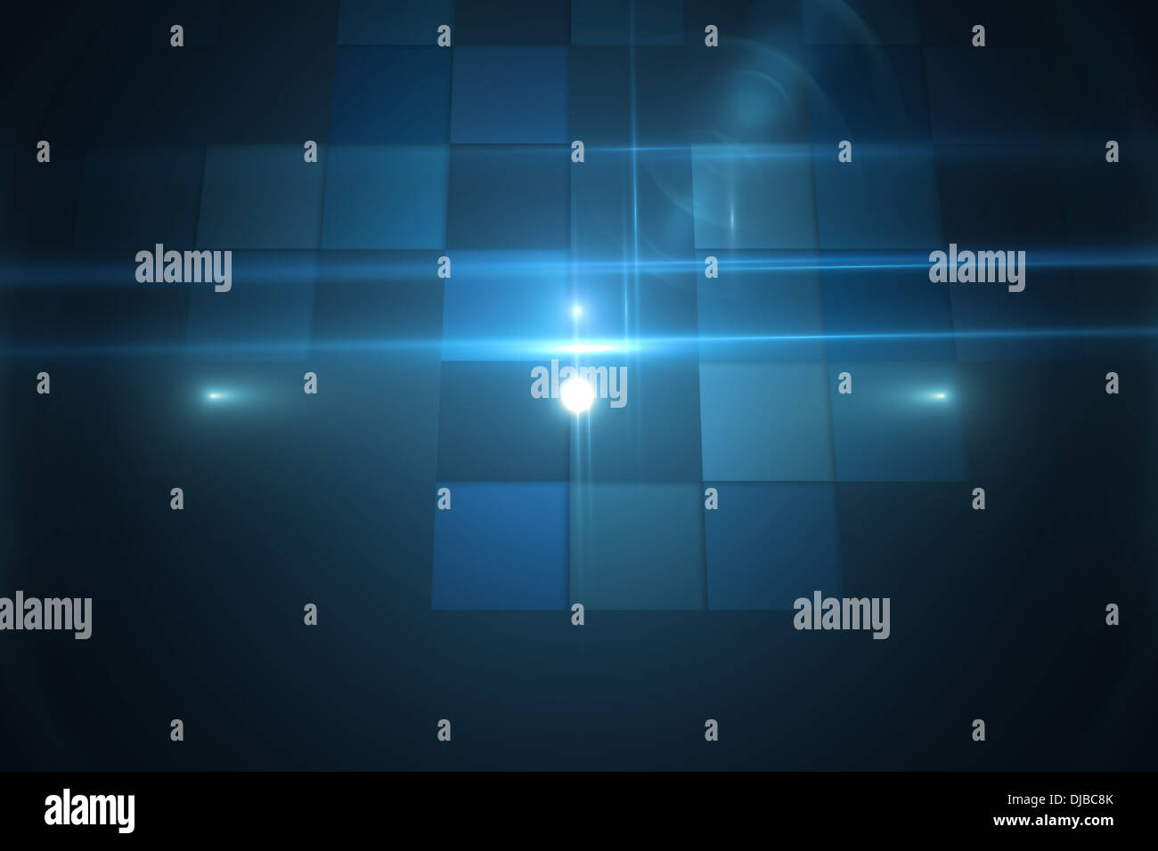 Technical background with squars Stock Photo