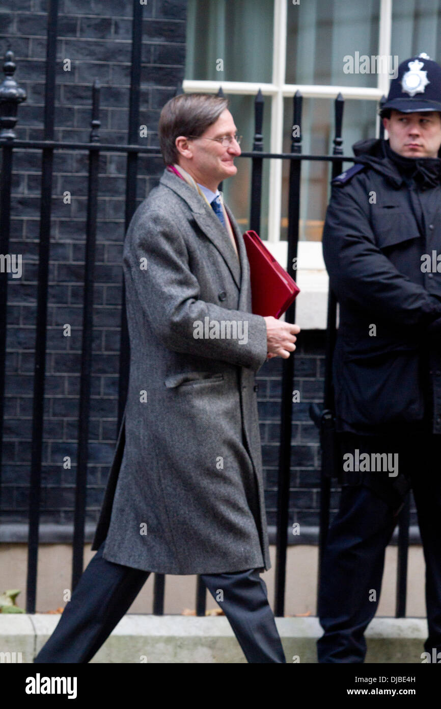 Westminster, London, UK. 26th November 2013. Attorney General Dominic Grieve QC and MP leaves after attending  the weekly cabinet meeting with British Prime Minister David Cameron in Downing Street Credit:  amer ghazzal/Alamy Live News Stock Photo