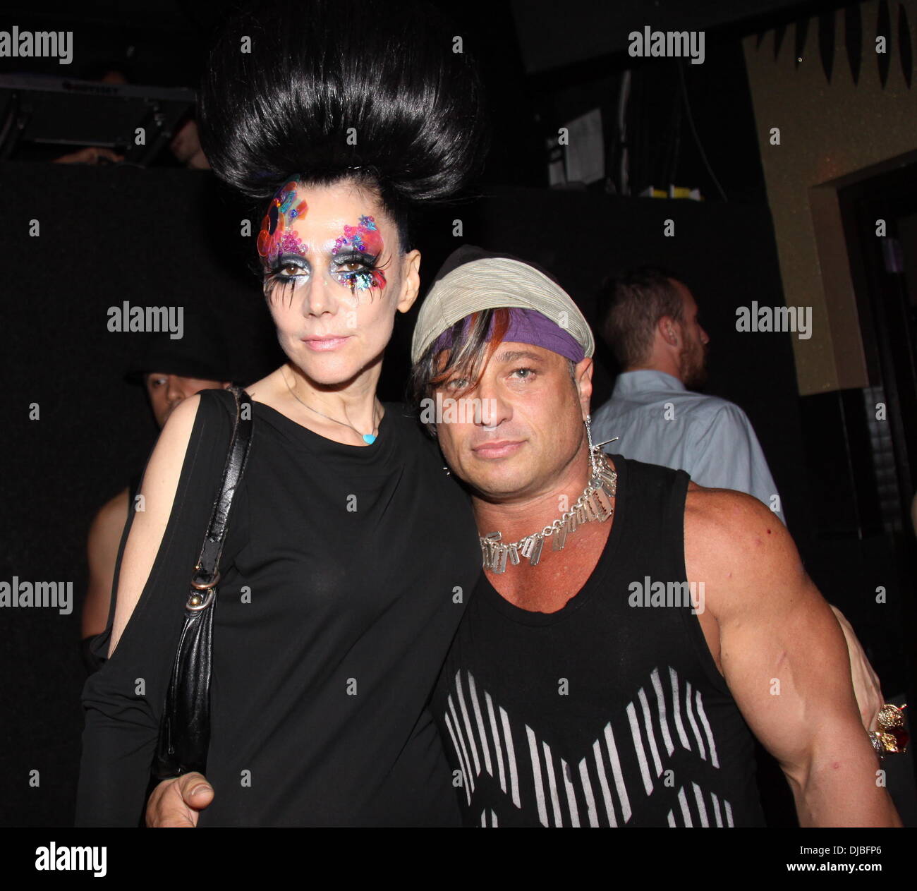 Susanne Bartsch and David Barton 20th anniversary of the David Barton Gym at Copacabana Featuring: Susanne Bartsch and David Barton Where: New York City, United States When: 20 Sep 2012 Stock Photo