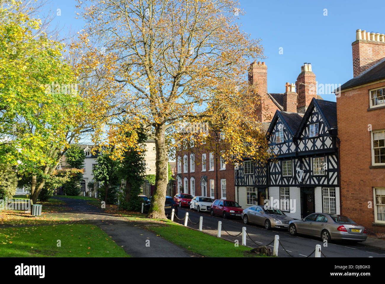 Row of old buildings hi-res stock photography and images - Alamy