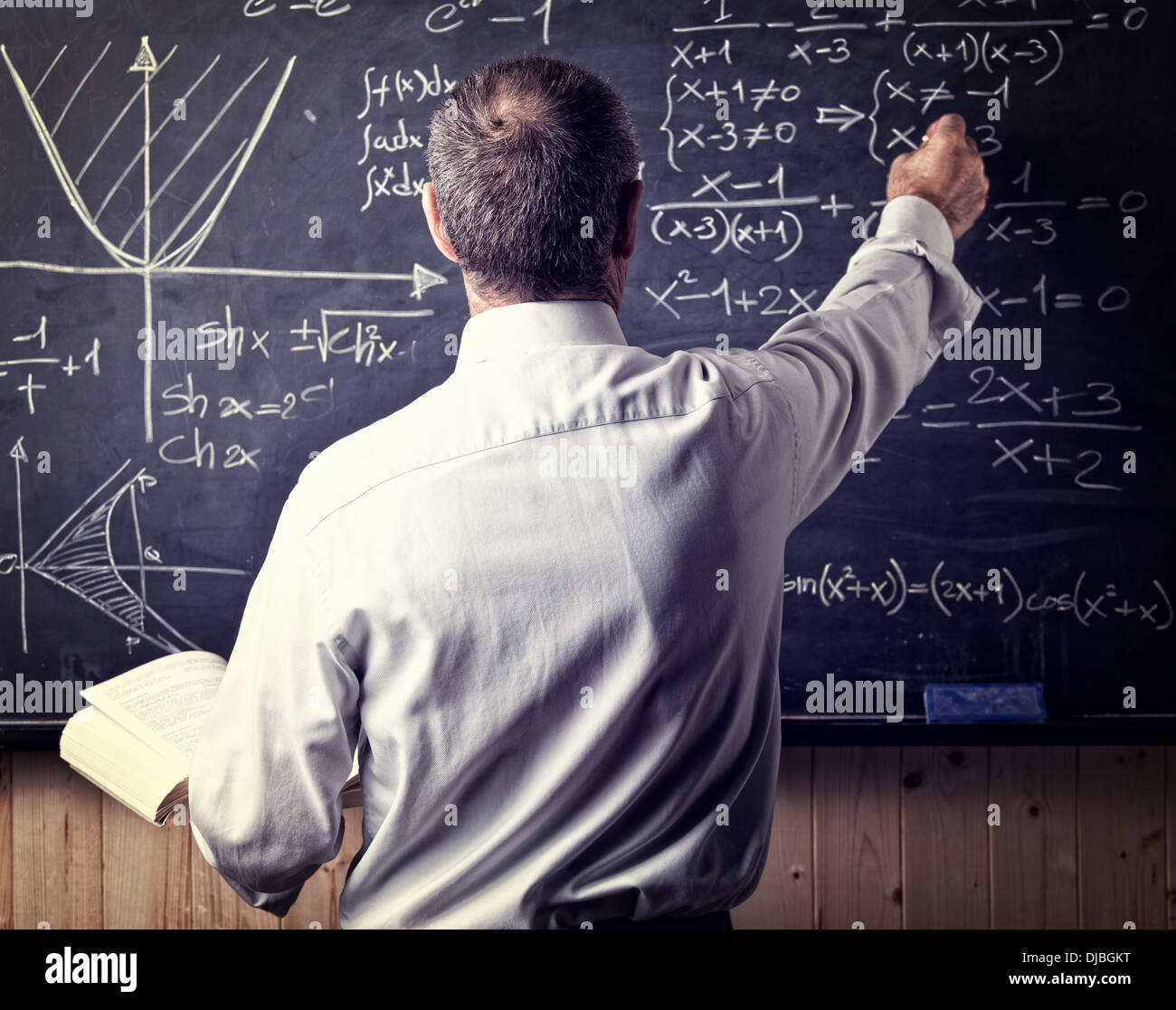 Teacher blackboard hi res stock photography and images Alamy