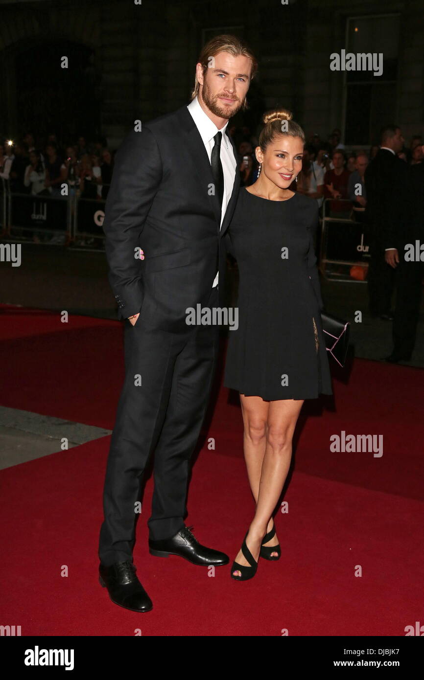 Elsa Pataky and Chris Hemsworth The GQ Men of the Year Awards 2012 ...