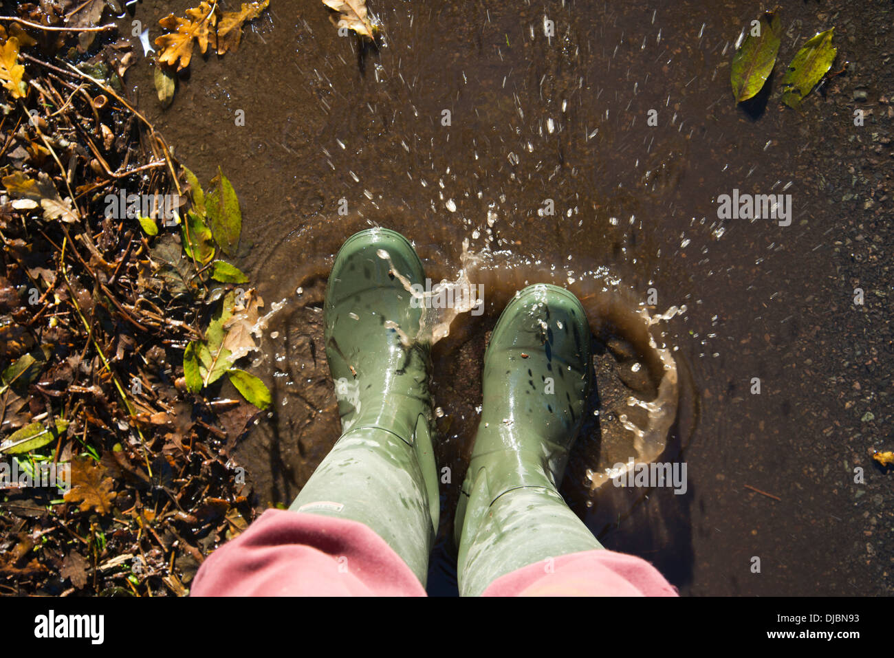 Rubber boots in water hires stock photography and images Alamy