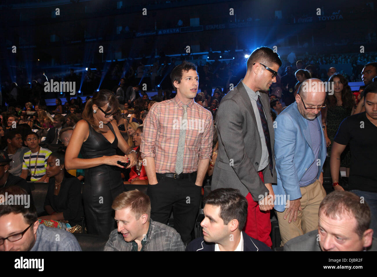 Andy Samberg 2012 MTV Video Music Awards - Arrivals Los Angeles, California - 06.09.12 Stock Photo