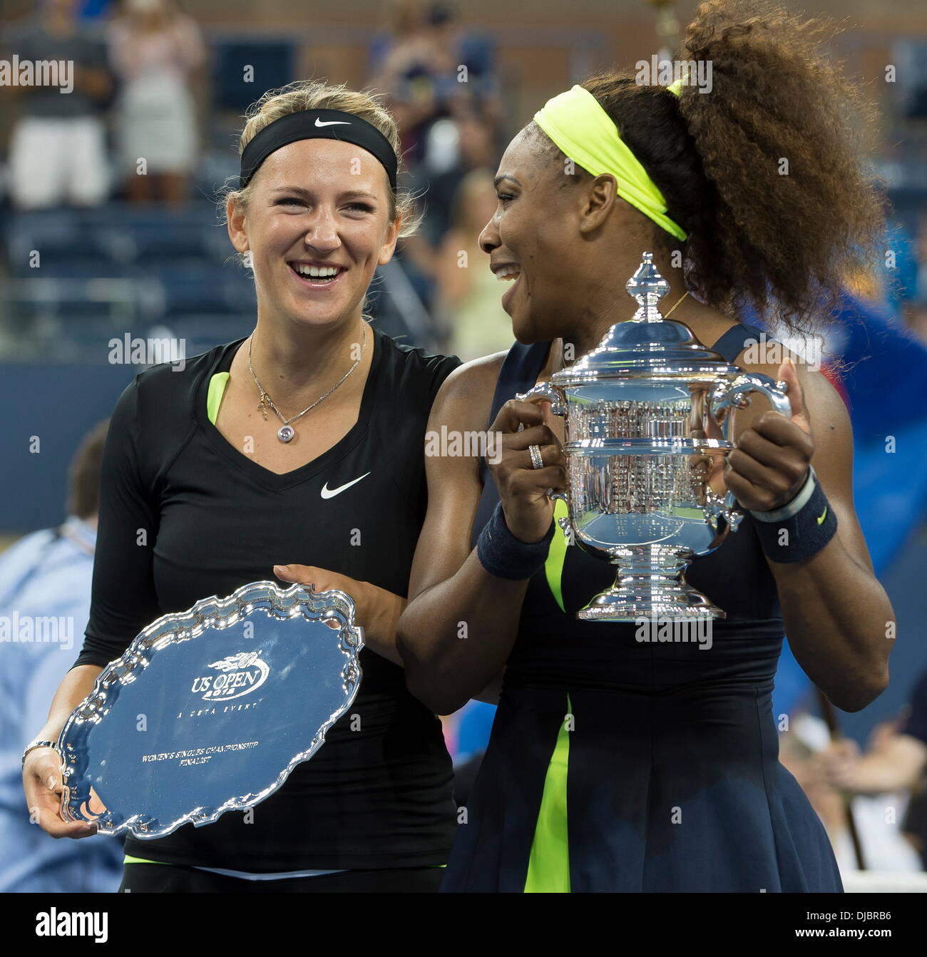 Serena Williams Of Usa And Victoria Azarenka Of Belarus Serena Stock Photo Alamy