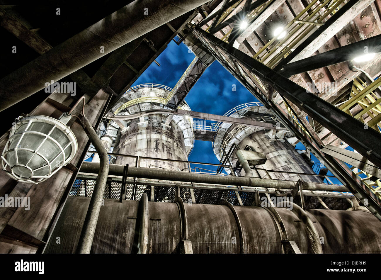 Europe, Czech Republic, Ostrava, IndustrialPark Dolni Vitkovice Stock