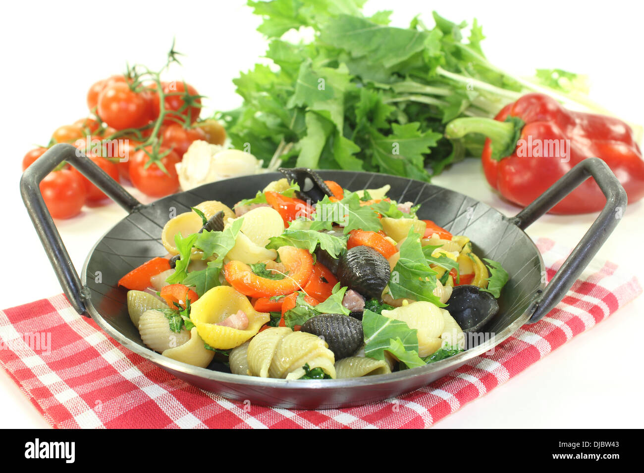 Pasta turnip greens hires stock photography and images Alamy