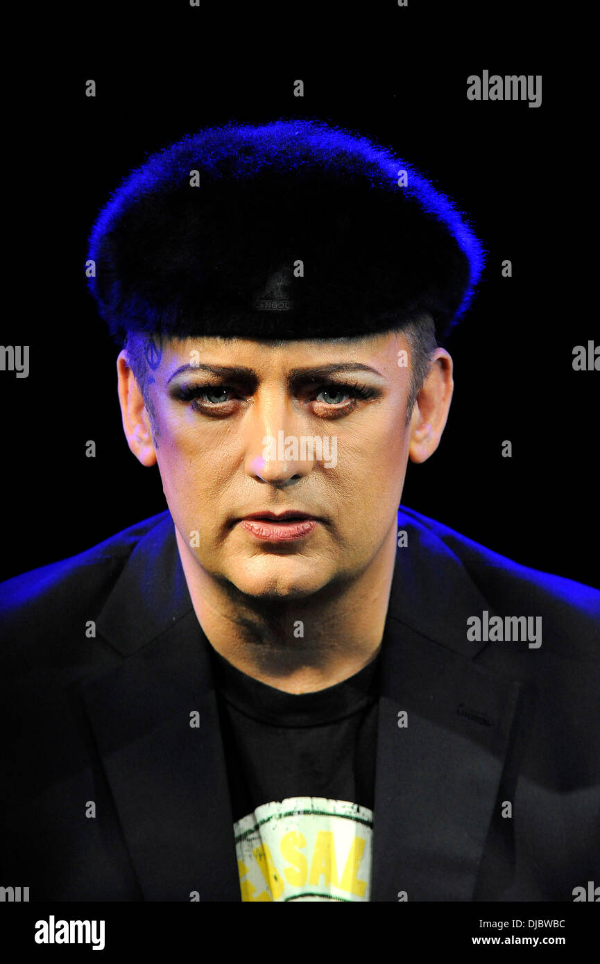 Boy George Cast attends photocall for 'Taboo - The Boy George Musical' at Brixton Club House in London, England - 11.09.12 Stock Photo