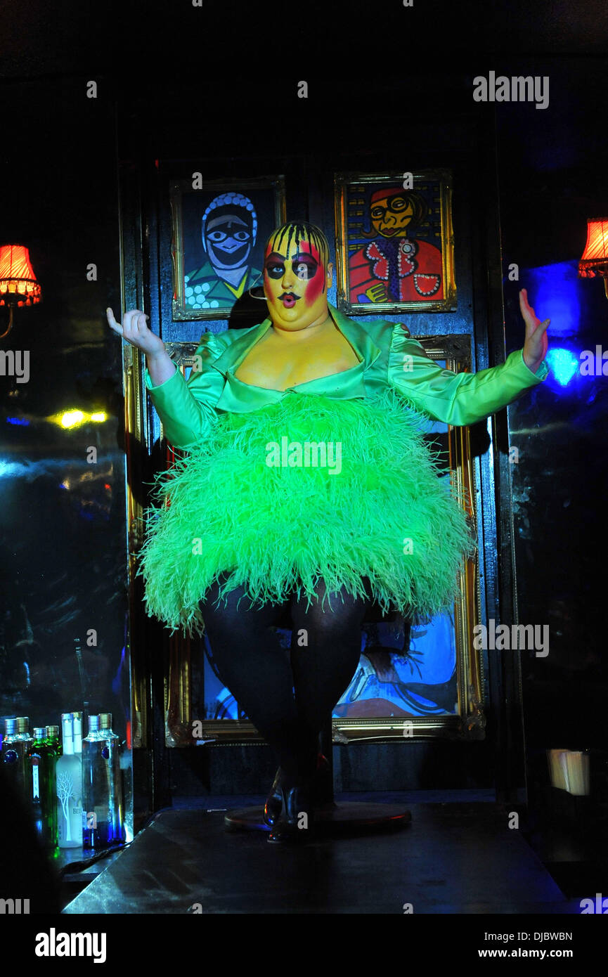 Cast attends photocall for 'Taboo - The Boy George Musical' at Brixton Club House in London, England - 11.09.12 Stock Photo