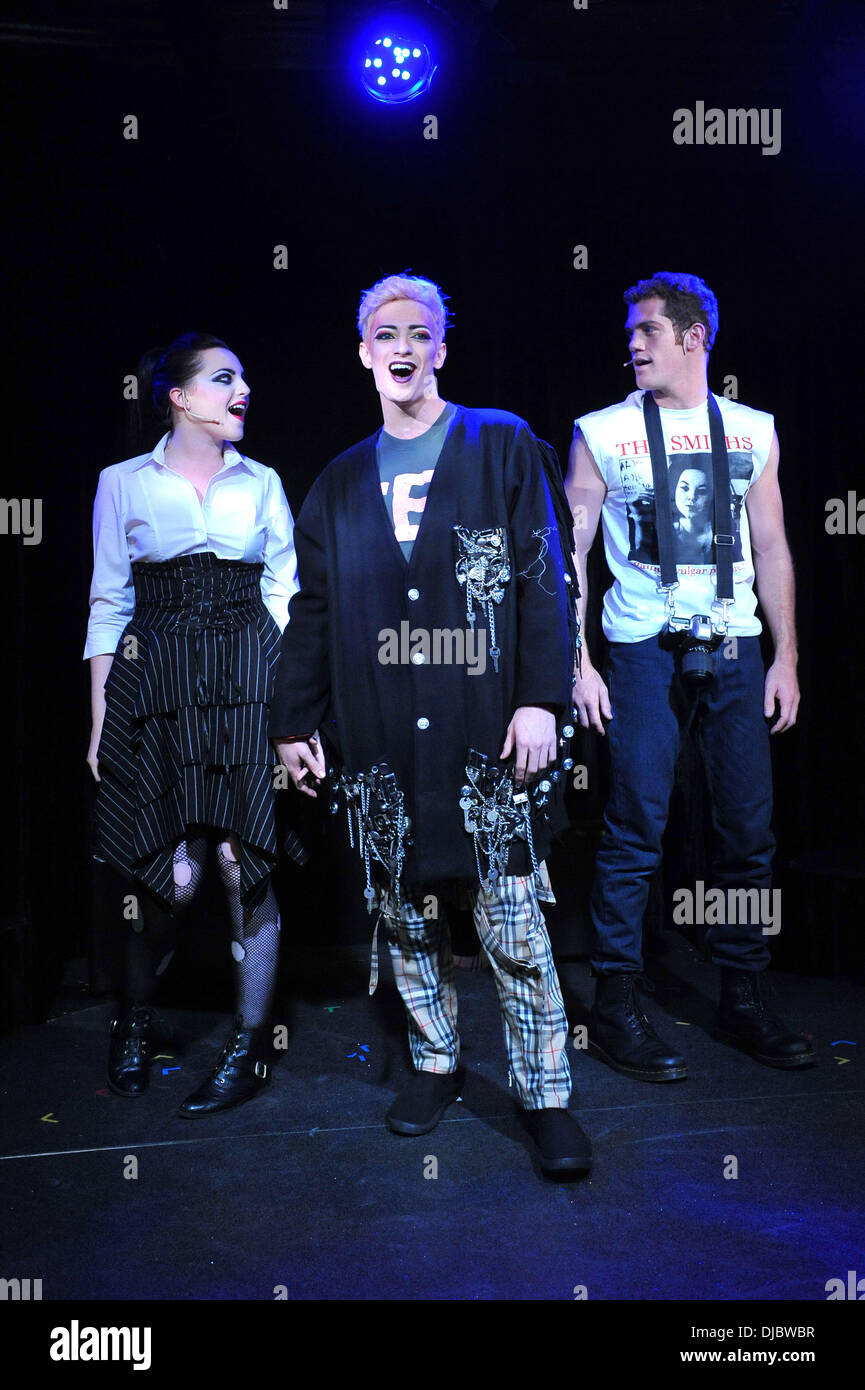 Cast attends photocall for 'Taboo - The Boy George Musical' at Brixton Club House in London, England - 11.09.12 Stock Photo