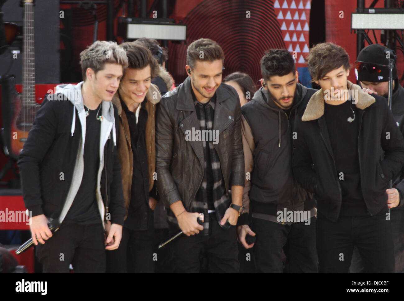 New York, New York, USA. 26th Nov, 2013. One Direction performs for ...