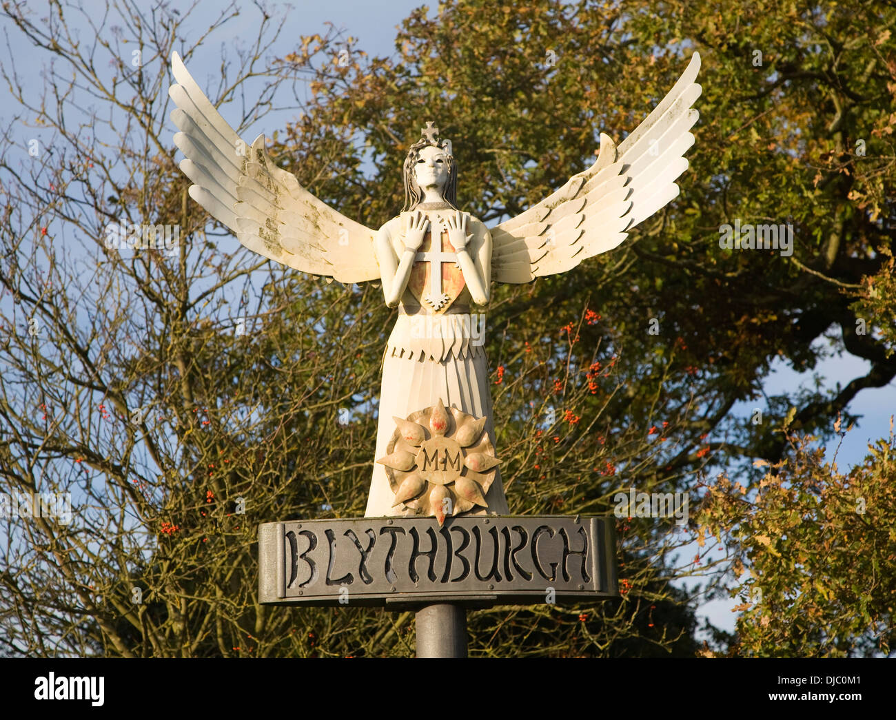 Suffolk village sign hi-res stock photography and images - Alamy
