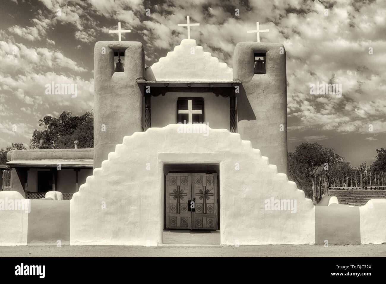 San Geronimo Church in Pueblo de Taos. Taos, New Mexico Stock Photo Alamy