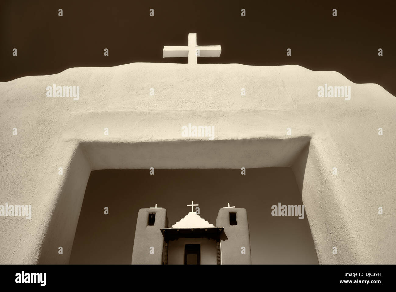 San Geronimo Church in Pueblo de Taos. Taos, New Mexico Stock Photo Alamy