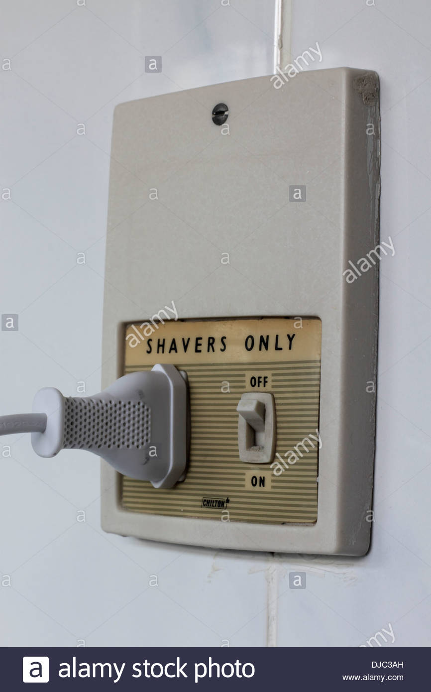 Plug Socket Bathroom High Resolution Stock Photography and Images Alamy