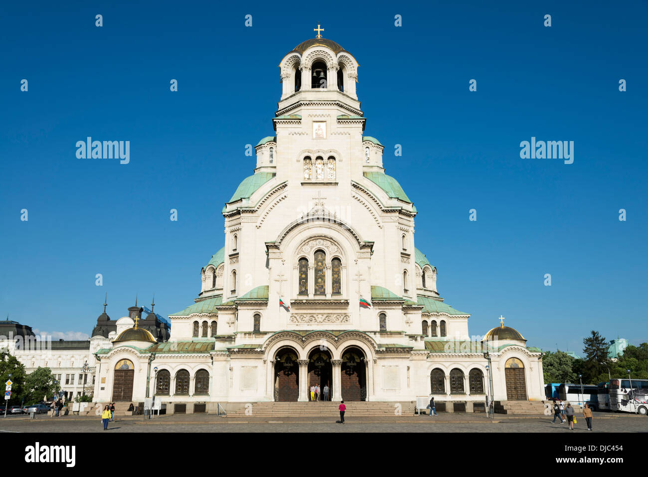 St. Alexander Nevsky Cathedral, Sofia, Bulgaria Stock Photo