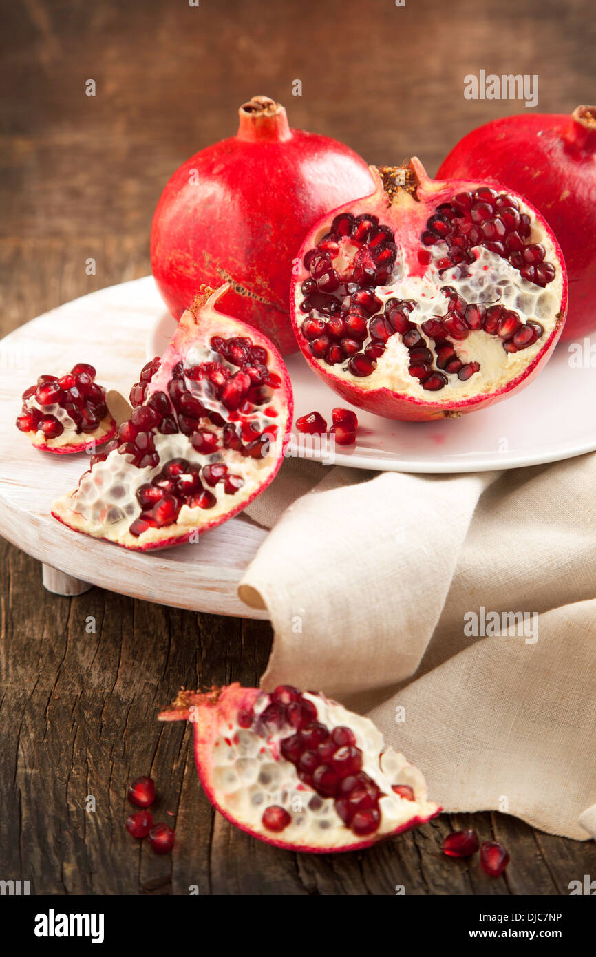 Fruit seed fresh red hi-res stock photography and images - Alamy