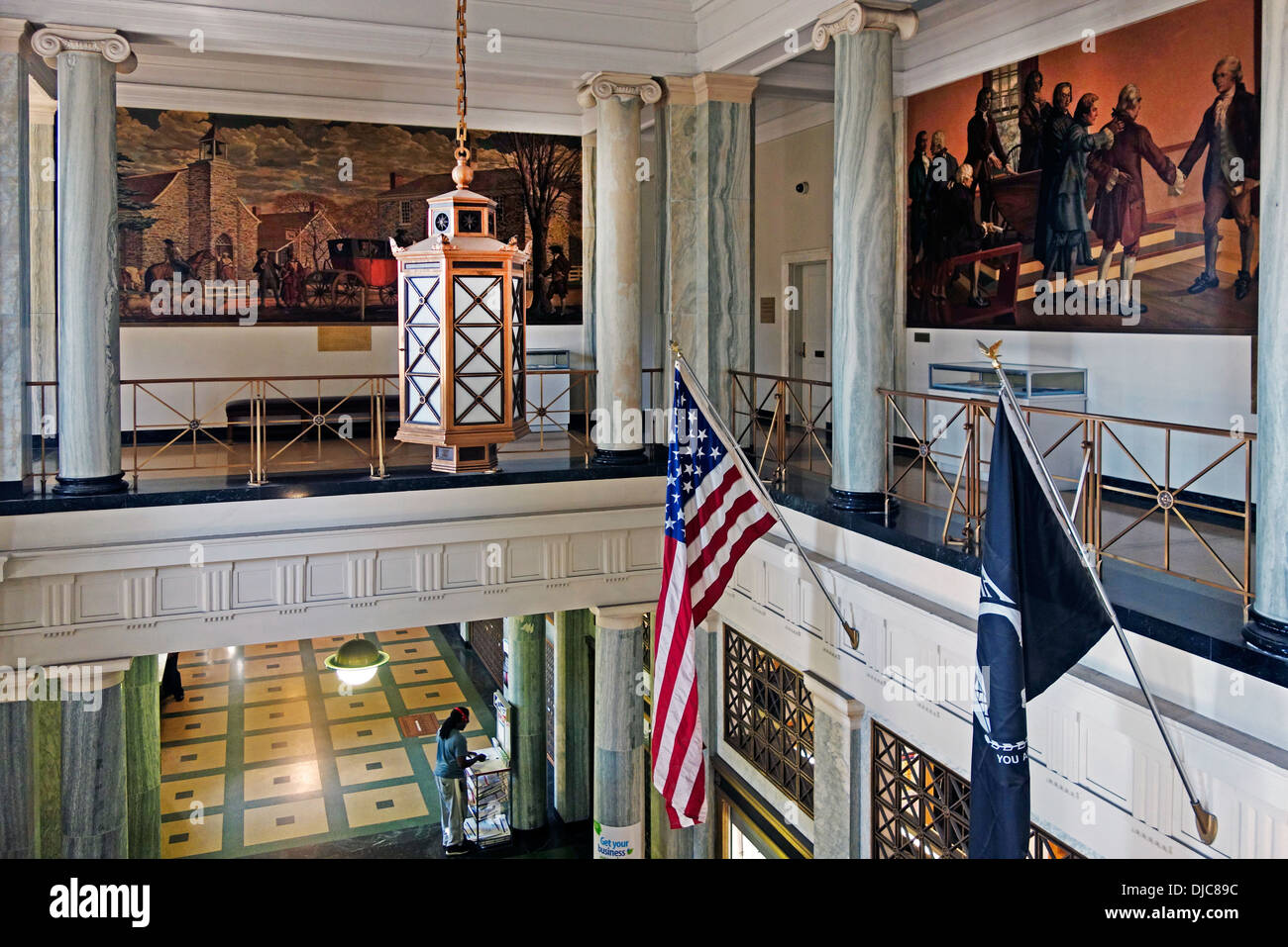 Post office in Poughkeepsie New York Stock Photo Alamy