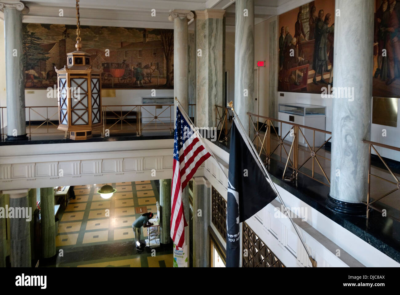Post office in Poughkeepsie New York Stock Photo Alamy