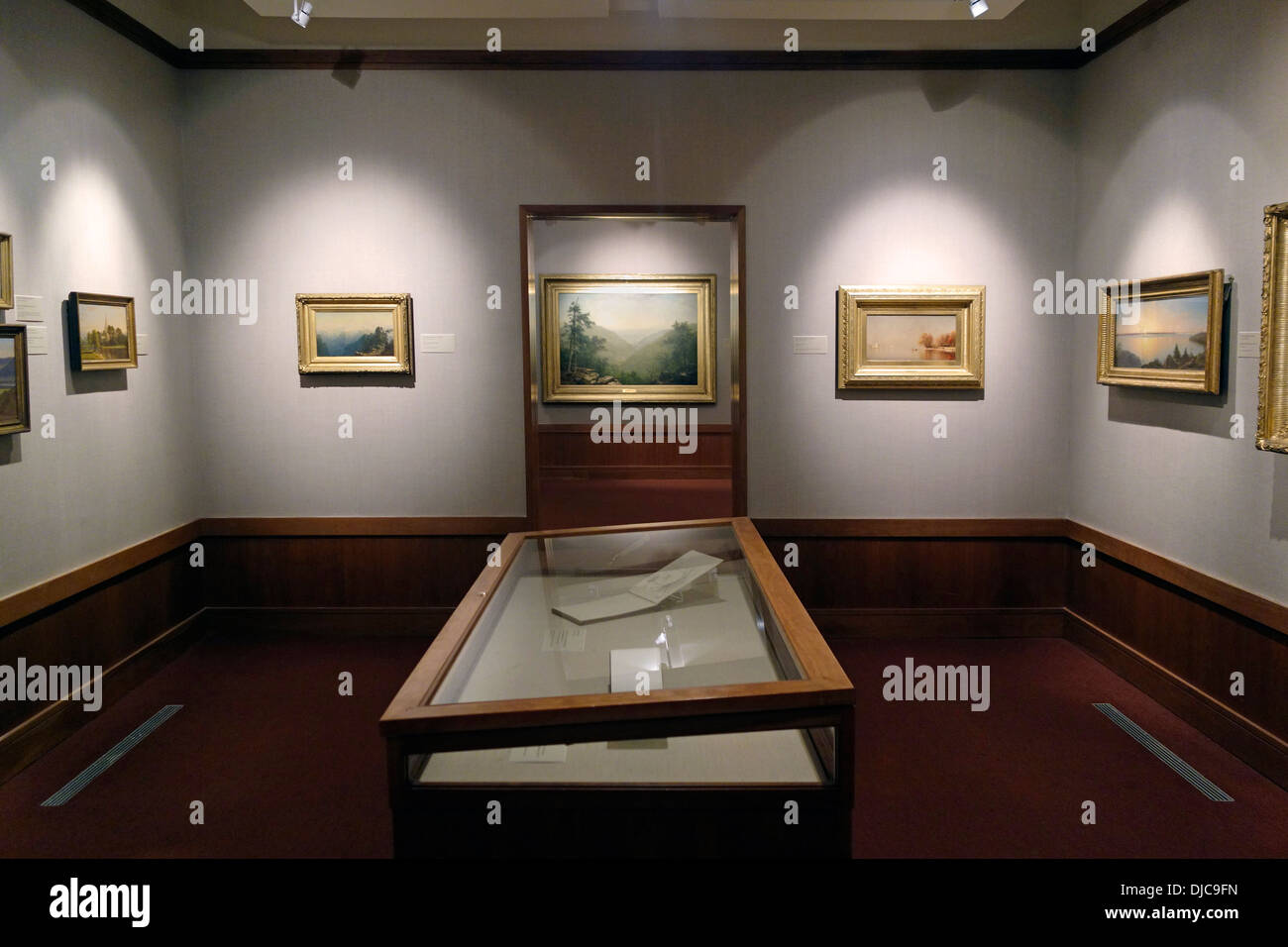 interior Vassar College art museum Stock Photo Alamy