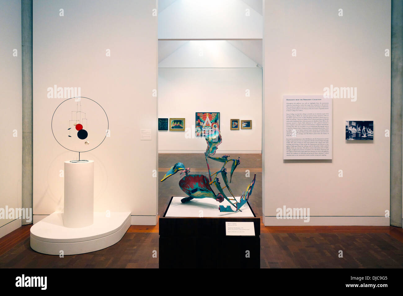 interior Vassar College art museum Stock Photo Alamy